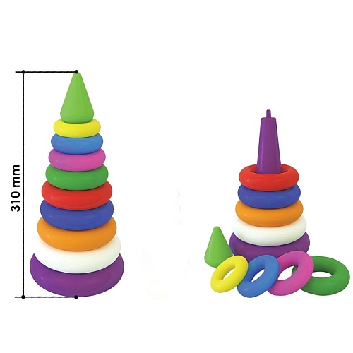 Іграшка "Пірамідка видувна ТехноК", арт. 2360