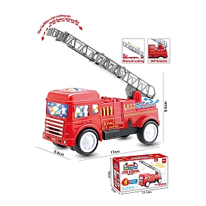 Пожежна машина 833-40 світло, звук, кор. 17, 1*7*10см