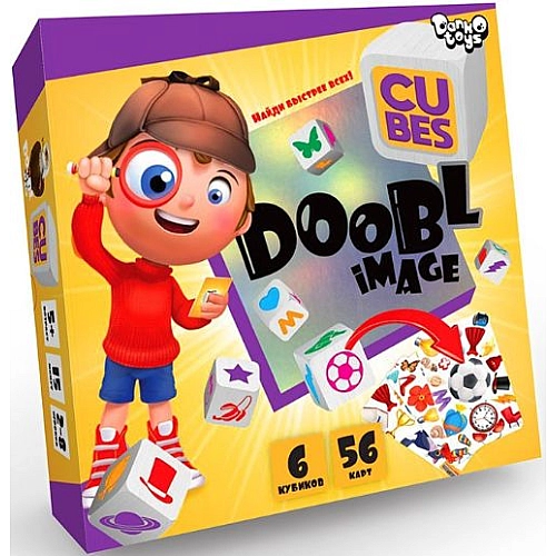 Настольная развлекательная игра Doobl Image Cubes DBI-04-01U