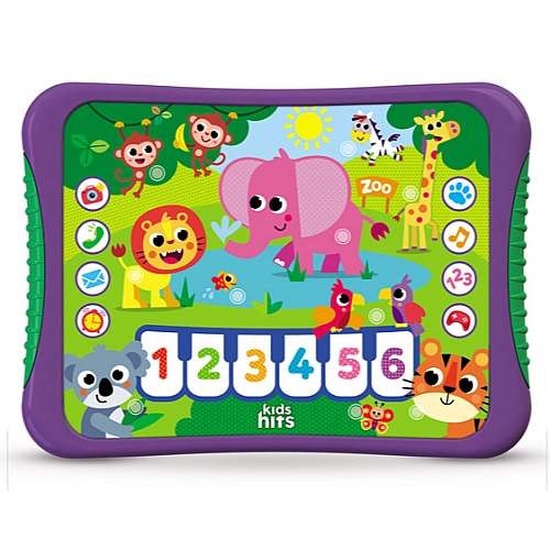 Интерактивный развивающий музыкальный планшет Kids Hits "Мой веселый Zoo" KH01/005