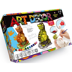 Набір із гіпсу креативна творчість "Art Decor" ARTD-01-04U Динозавр