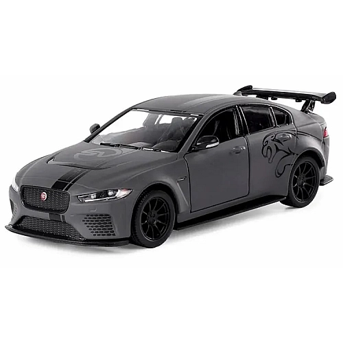 Металева машинка Kinsmart 1:38 Jaguar SV Project 8 Livery Edition KT5416WF, інерційна, сірий