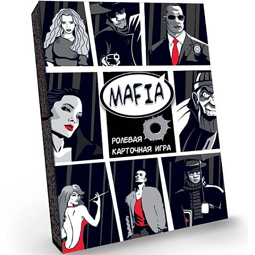 Настільна Рольова Міні гра "Мафія"