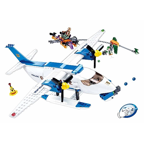 Конструктор Sluban Полиция: Воздушное преследование 380 деталей M38-B0826