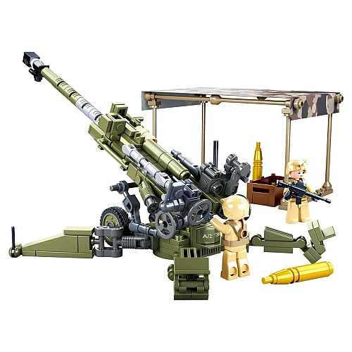 Конструктор Sluban Армія, Гаубиця М777, 258 деталей M38-B0890