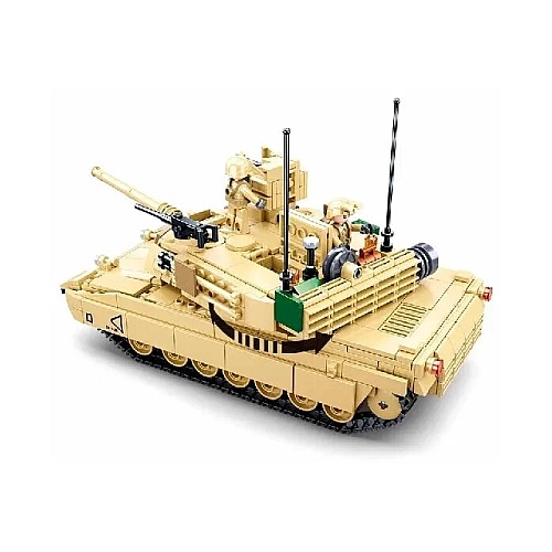 Конструктор SLUBAN Танк Abrams M1A2 781 деталь M38-B0892