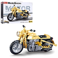 Конструктор SLUBAN M38-B0959 Військовий Мотоцикл, 16,8см, 223 деталі