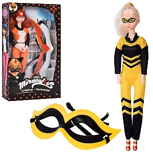 Лялька 2008C-D LDC, Miraculous, 30см, шарнірна, маска 22см, 2 види