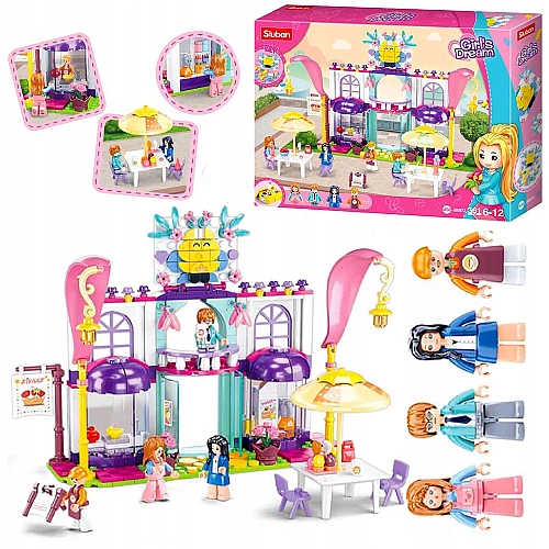 Конструктор SLUBAN Кафе 361 деталь M38-B0972