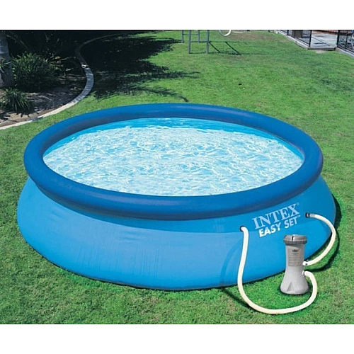 Надувний круглий басейн Intex 28118NP Easy Set 305х61 см з фільтр-насосом