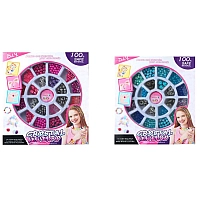 Набір бісеру та намистин для плетіння та рукоділля 11454-55