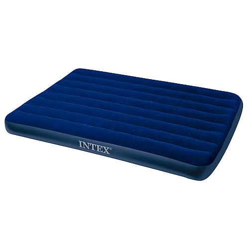 Матрац надувний Intex 64758 полуторний 191х137х25 см,Classic Downy Airbed Dura-Beam