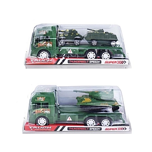 Трейлер 6626-11-13 військова техніка, 29см, інерція, 2 види в слюді 32-12-11см