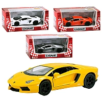 Машинка KT 5355 W (24шт)метал, інер-я, 1:38, 12,5см, в кор-ці, 16-7.5-8см