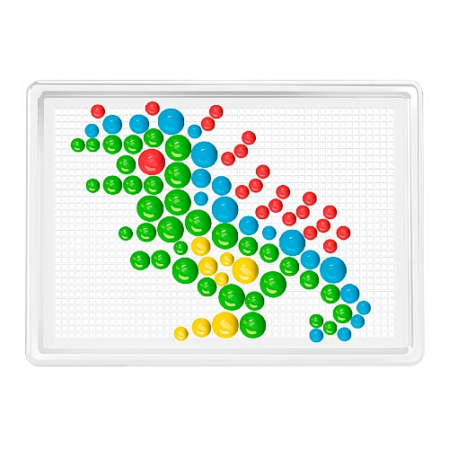 Мозаїка 7 ТехноК (арт. 2100) — набір 300 фішок різного розміру (9, 13, 18 мм) у кейсі