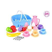 Іграшковий Набір посуду з кошиком для пікніка "ТехноК" (арт. 7242)