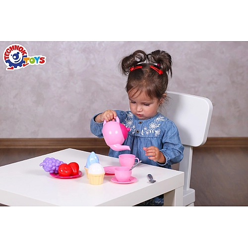 Іграшковий набір посуду для чаювання "ТехноК" (арт. 7259) – якість та розваги!