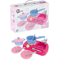 Іграшка "Кухня з набором посуду ТехноК", арт.5989