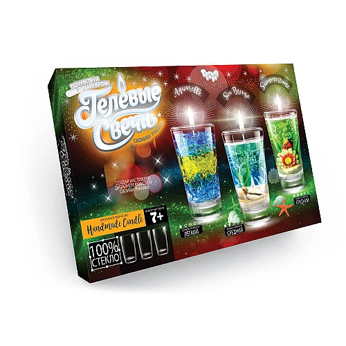 Набір для виготовлення свічок "Квіткова фантазія" GS-02-02