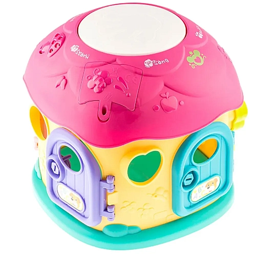 Сортер Obero "Будиночок з ключами" звук, світло QX-91171E