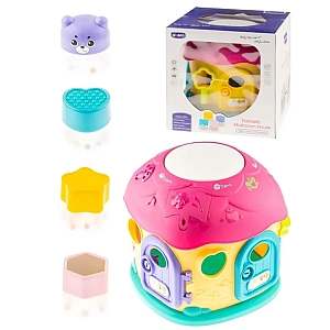 Сортер Obero "Будиночок з ключами" звук, світло QX-91171E