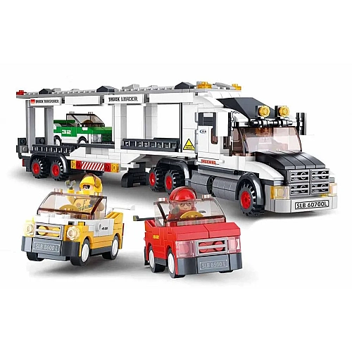 Конструктор Sluban Трейлер - 638 деталей, модель M38-B0339 для дітей