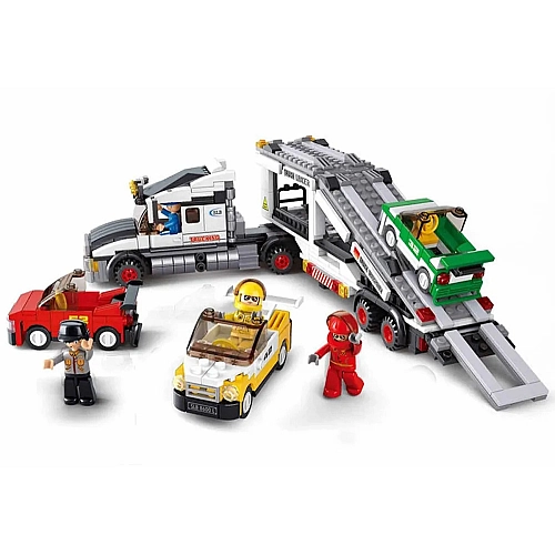 Конструктор Sluban Трейлер - 638 деталей, модель M38-B0339 для дітей