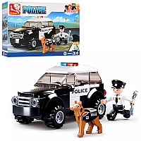 Конструктор SLUBAN M38-B0639 Поліція 78 деталей 2 мініфігурки