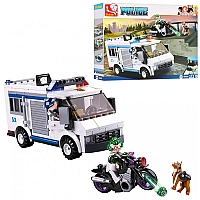 Конструктор SLUBAN Поліція 117 деталей M38-B0652