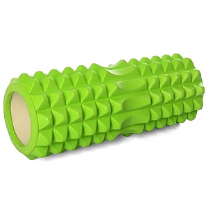 Ролик масажний для йоги, фітнесу, пілатесу MS0857-4-GR