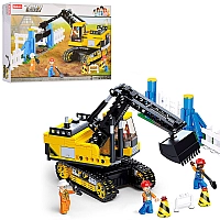 Конструктор SLUBAN M38-B0551 Екскаватор 614 деталей