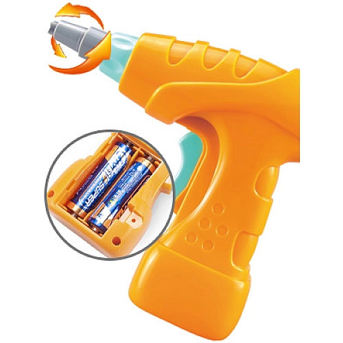 Конструктор 3D «Тиранозавр», зібраний на гвинтах з викруткою та шуруповертом 3169-33