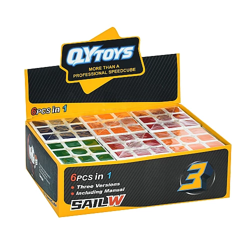 Кубик Рубіка 3х3 QY Toys Sail W (EQY642), пластикова головоломка, 5.5 см