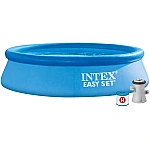 Надувний басейн Intex 28122 Easy Set 305 х 76 см з фільтр-насосом