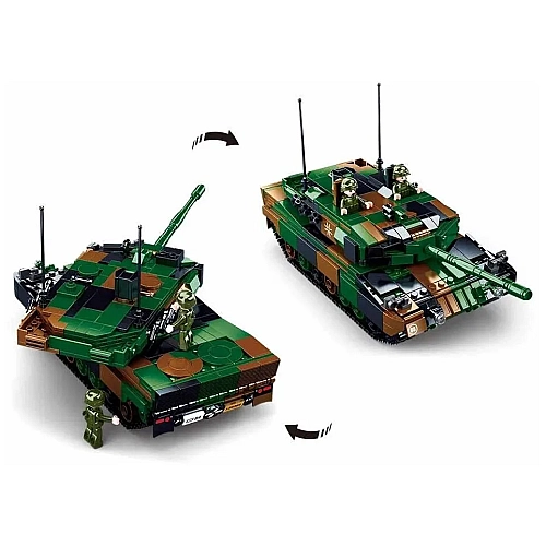 Конструктор Sluban Танк Леопард 2А5/2А4 (2в1) 766 деталей M38-B0839
