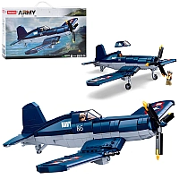 Конструктор Sluban Военный Самолет 550 деталей M38-B1109