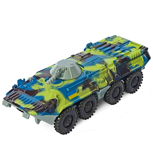 Машина "БТР. Военная" металлическая / коллекционный танк / 1:43 AS-2768