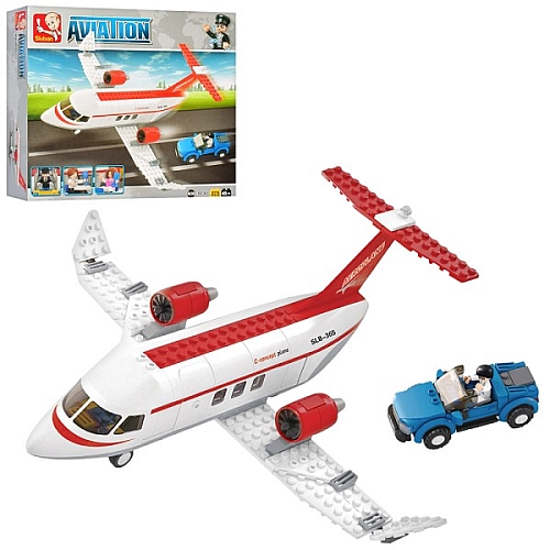 Конструктор Sluban Авиация, Самолет 275 деталей M38-B0365