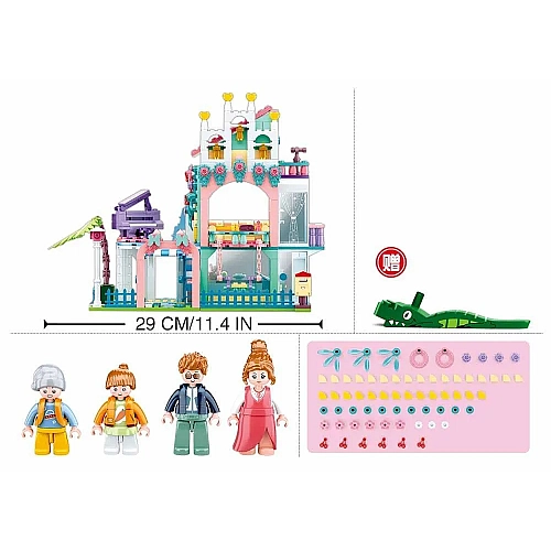 Конструктор Sluban "Будиночок Мрії" 601 деталь M38-B0973 - для творчого розвитку дітей