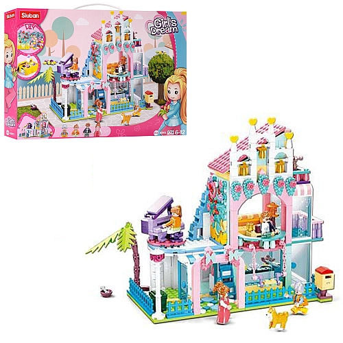 Конструктор Sluban "Будиночок Мрії" 601 деталь M38-B0973 - для творчого розвитку дітей