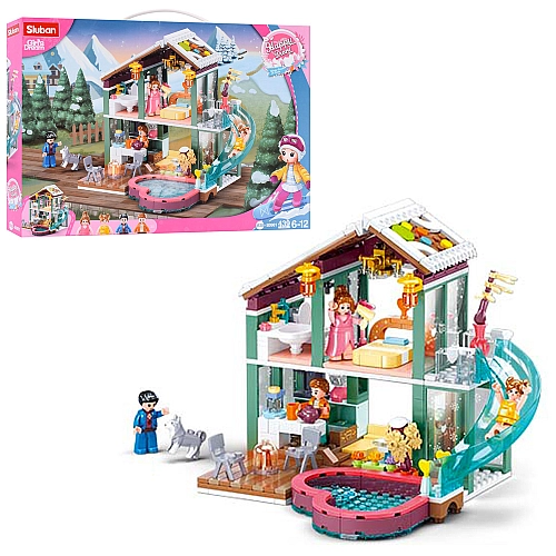 Конструктор Sluban Загородный Дом 439 деталей M38-B0961