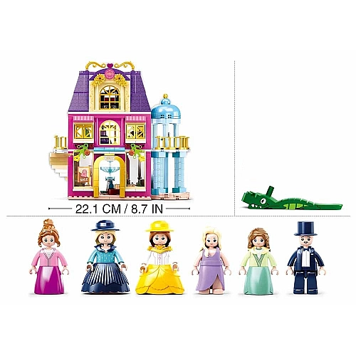 Конструктор "Торговий центр" Sluban 526 деталей - Салон краси