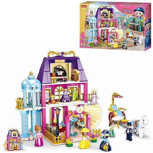 Конструктор "Торговий центр" Sluban 526 деталей - Салон краси