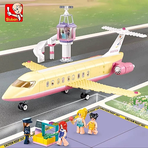 Конструктор Sluban Розкішний Літак 384 деталі M38-B1166