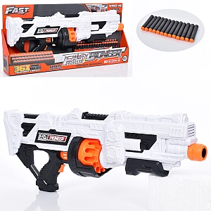 Автоматичний бластер Fast Pioneer на батарейках, з м'якими кульками, BIG515