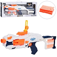 Дитячий іграшковий автомат бластер на батарейках з безпечними м'якими кулями BW-3