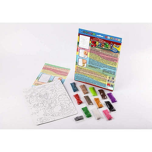 Фреска – картина из песка Sand Art Енот SA-01-02