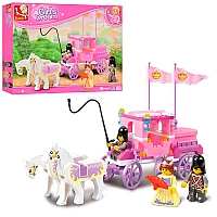 Конструктор Sluban M38-B0250 Королевская карета 137 деталей серия Girl’s Dream