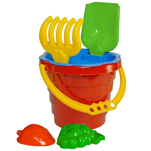 Пісочний набір для дітей "Ребро 0489" – великий, з міцного пластику