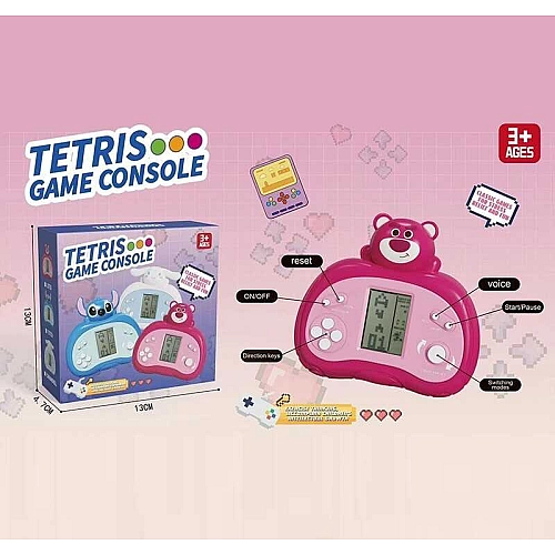 Тетрис BY 6047-11 (120/2) герой, регулювання гучності, класичні ігри, звук, на батарейках, рівні складності